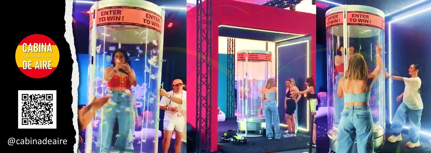 cabina de aire® para España | eventos en Málaga |