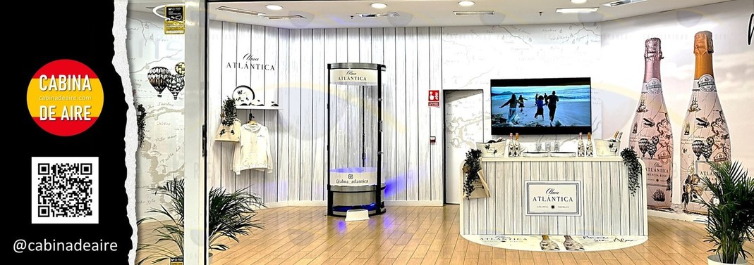 cabina de aire única en España, cabina de aire para activaciones btl