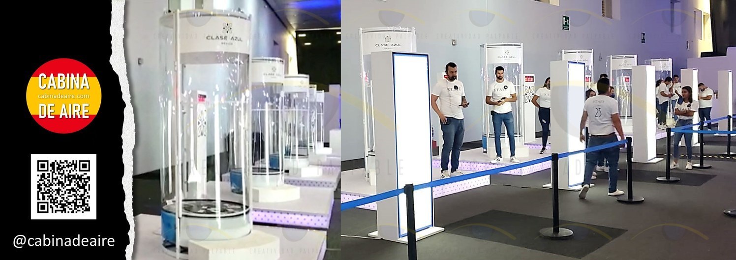 cabina de aire® para España | eventos para FIRA | Barcelona cabina de aire® para España | eventos para FIRA | Barcelona